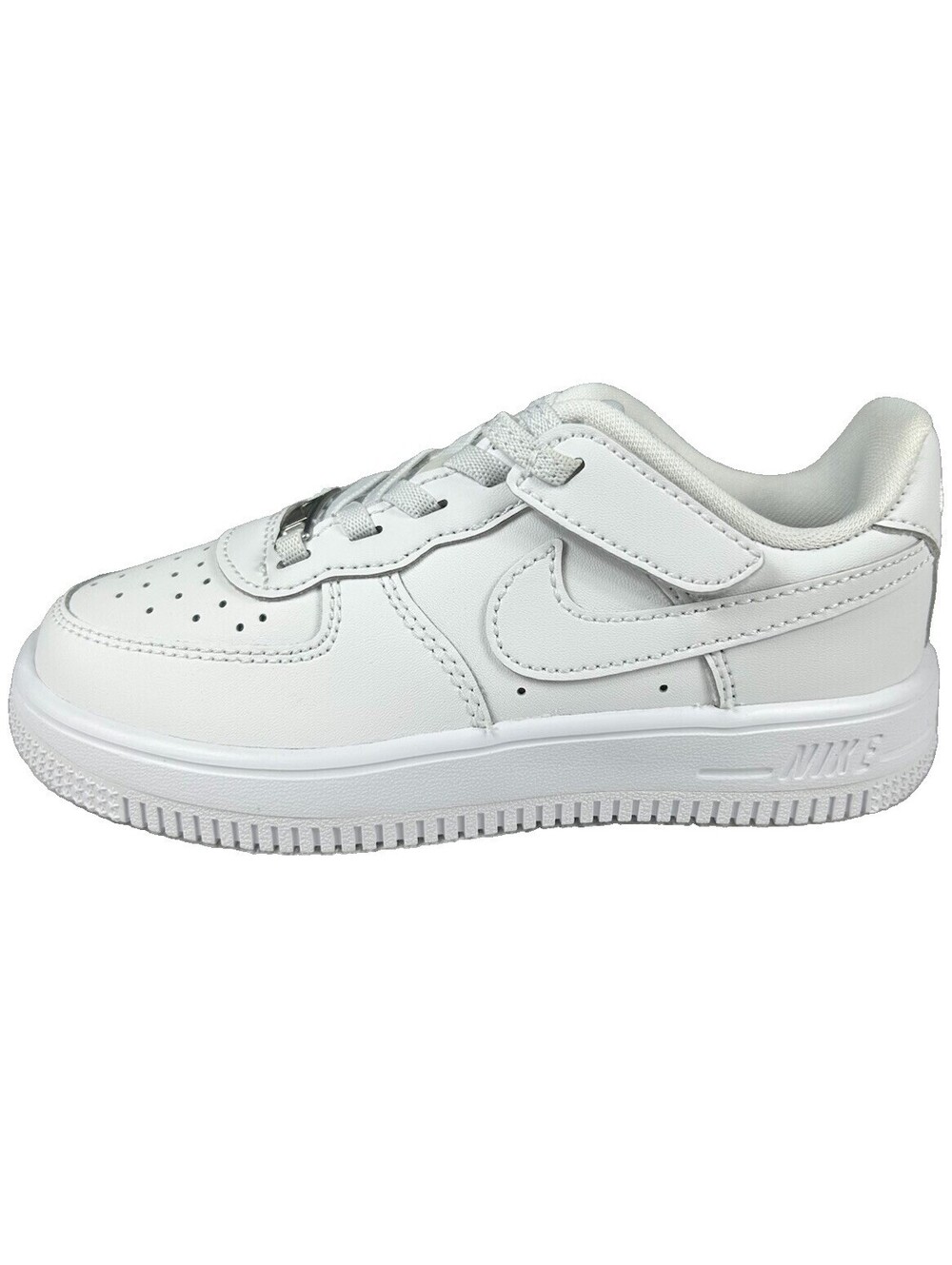 Nike Air Force 1 Low Casual Shoes Kids size 12C White School Sneakers New In Box